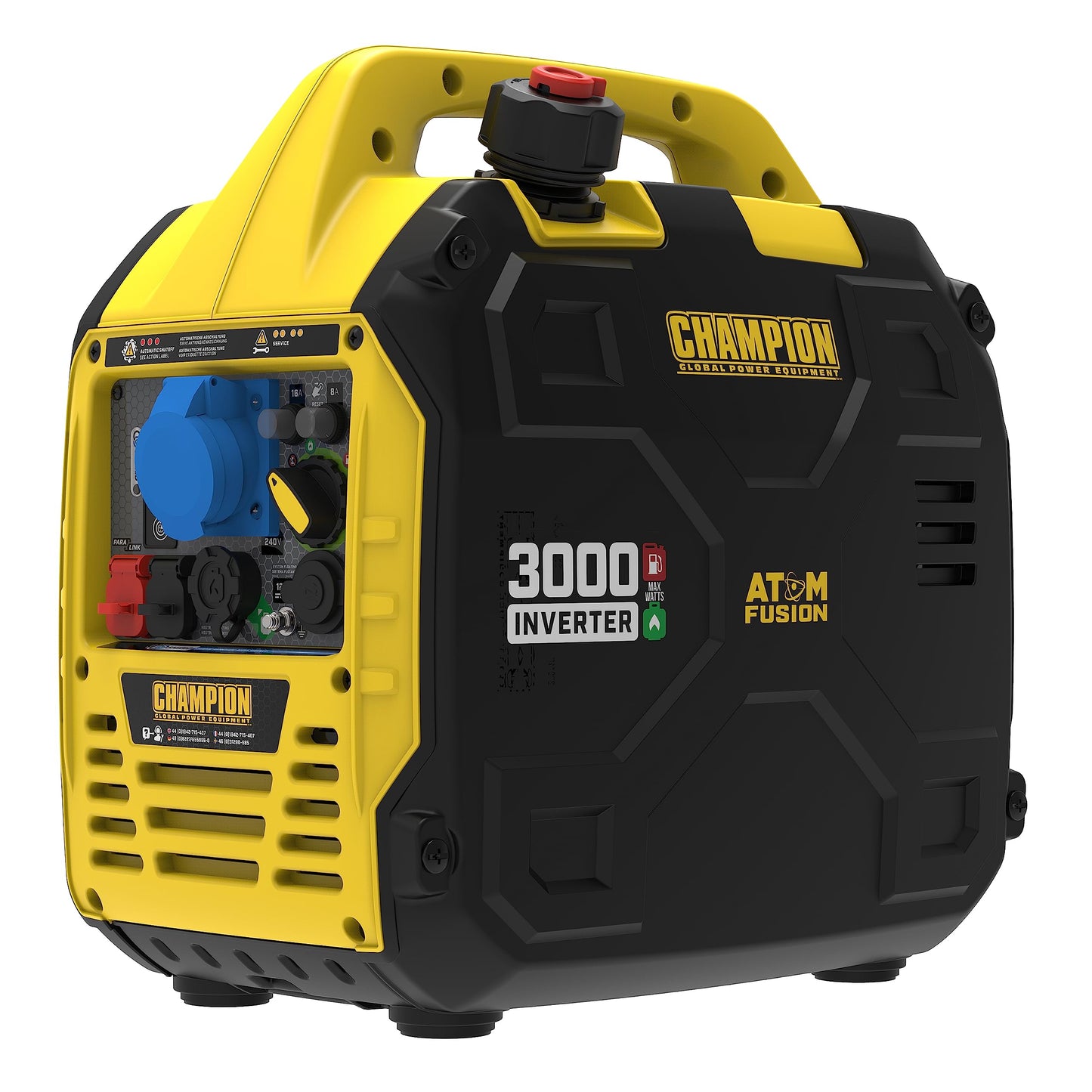 Champion Power Equipment's Atom Fusion 3000W Portable Dual Fuel Inverter Generator: The Ultimate Lightweight Powerhouse with CO2 Shield and Dual-Fuel Capability