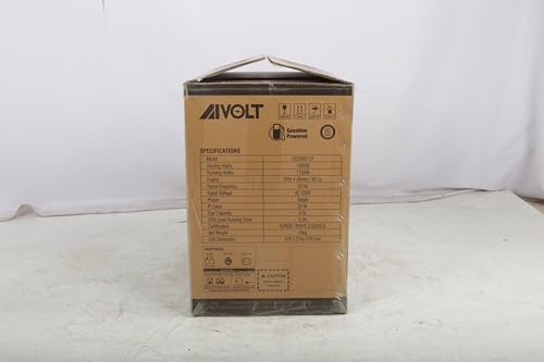 AIVOLT 1800W Petrol Inverter Generator 4 Stroke 80cc Engine Portable Silent Generator for Camping, Jobsites, Home Use-Pure Sine Wave, Super Lightweight