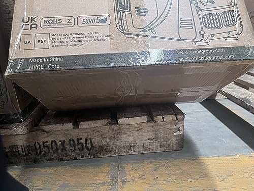 AIVOLT 1200W Petrol Inverter Generator 4 Stroke Portable Silent Suitcase Generator for Camping, Home Use - True Sine Wave, Super Lightweight, Ultra Quiet